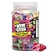 Now and Later Giant Chewy Original Mix Candy Mixed Fruit Chew Candy 38 Ounce Tub - Image 2