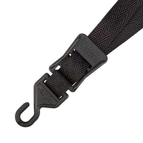 Neo Tech Neotech Classic Instrument Strap - Open Hook, Regular - Neck Strap for Saxophone, Clarinet, English Horn & More - Comfortable Neoprene Instrument Neck Strap - Made in USA - Black - Image 3