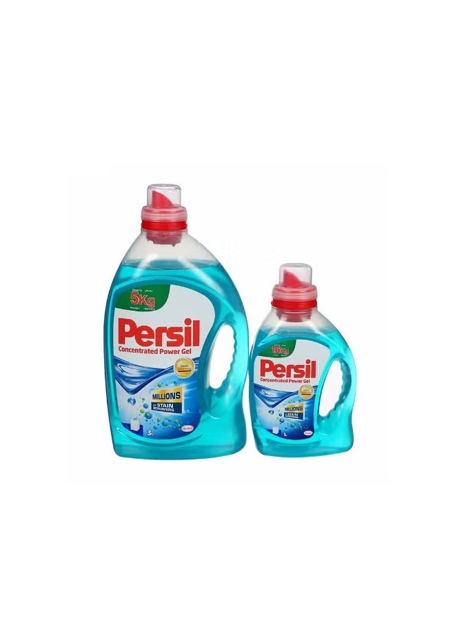 Persil HF New Gel 3+1L – Powerful Laundry Detergent Value Pack - Image 1