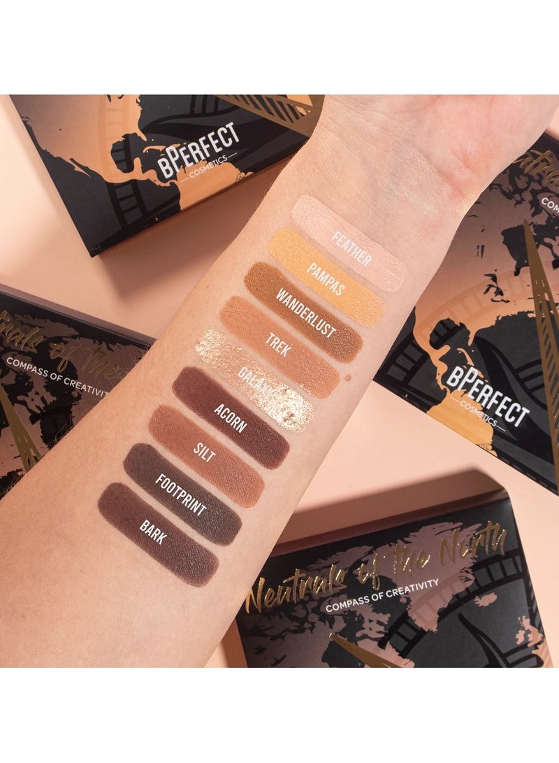 بي بيرفيكت مجموعة ظلال العيون "بي بيرفكت كومباس أوف كريتيفيتي" المجلد الثاني "نود نافيجيشن" - ألوان محايدة من الشمال، 110 غرام - Image 2