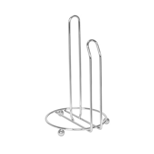 Spectrum Diversified Pantry Works Deluxe Paper Towel Holder, Roll Dispenser Stand for Kitchen Countertop & Dining Room Table, Chrome - Image 4