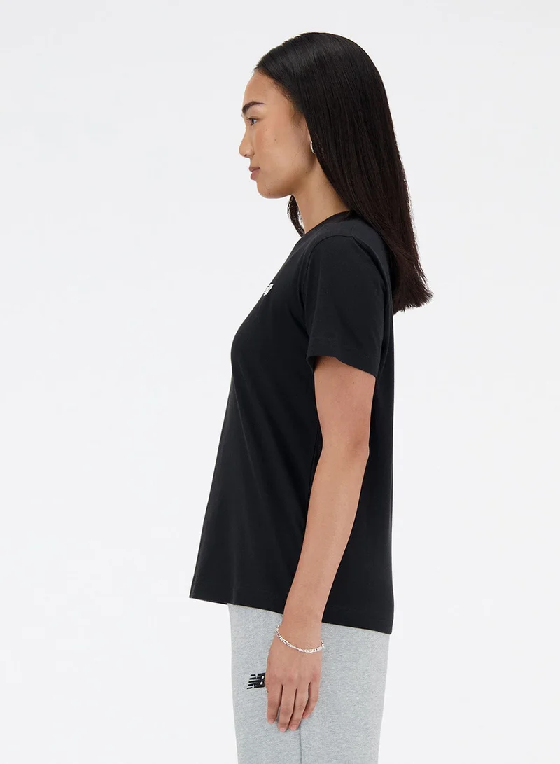 New Balance black Essential Jersey T-Shirt for Women | Best Price UAE