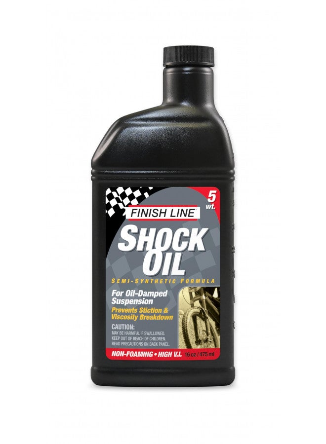 Finish Line 5wt Suspension Shock Oil 16oz Botle - Image 1