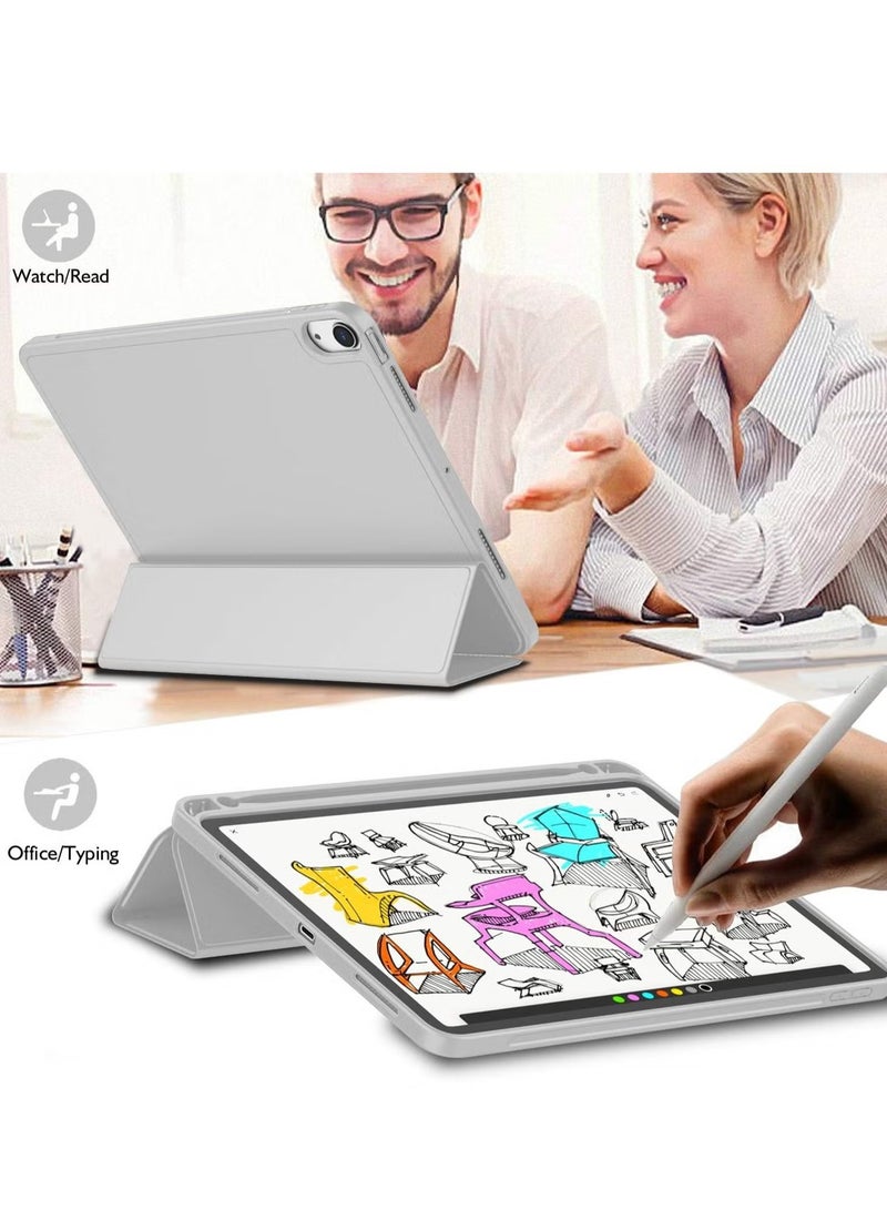 ELTRAZONE iPad Air 13 Inch Case M2 2024 – Smart iPad Case with Pencil Holder, Supports Pencil Pro and Pencil (USB-C), Touch ID Compatible, Auto Wake/Sleep Function – Durable, Stylish Protection for iPad Air 2024 - Image 3