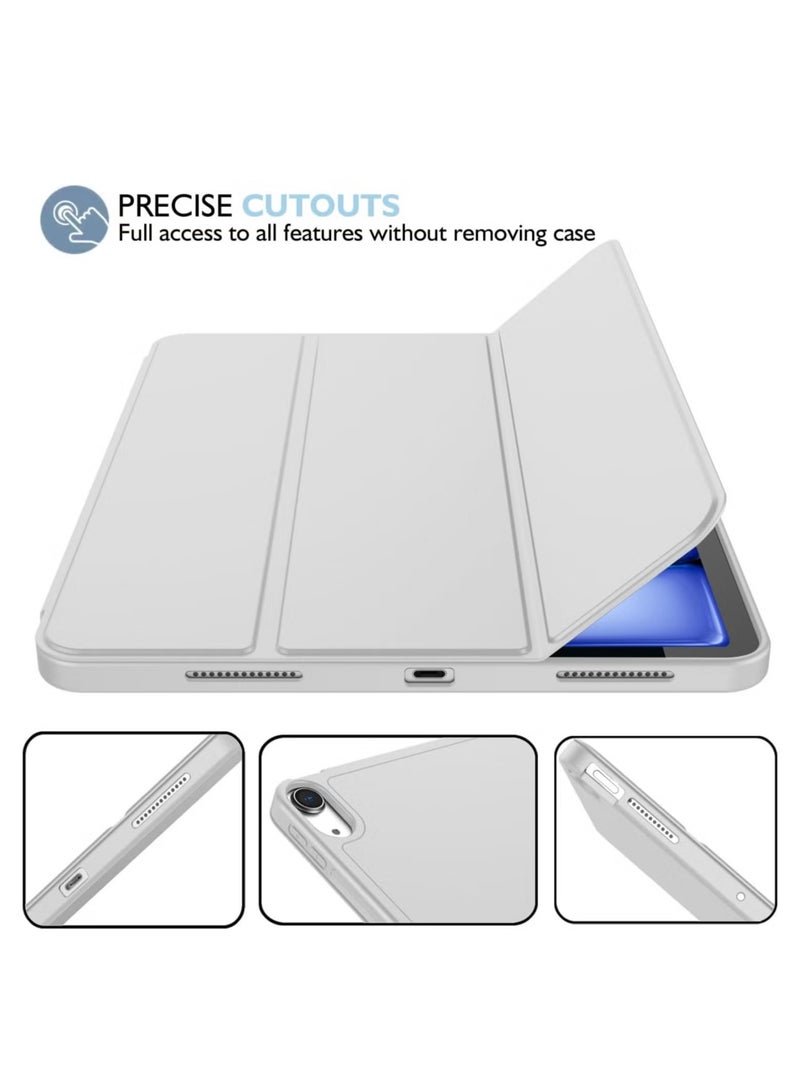 ELTRAZONE iPad Air 13 Inch Case M2 2024 – Smart iPad Case with Pencil Holder, Supports Pencil Pro and Pencil (USB-C), Touch ID Compatible, Auto Wake/Sleep Function – Durable, Stylish Protection for iPad Air 2024 - Image 4