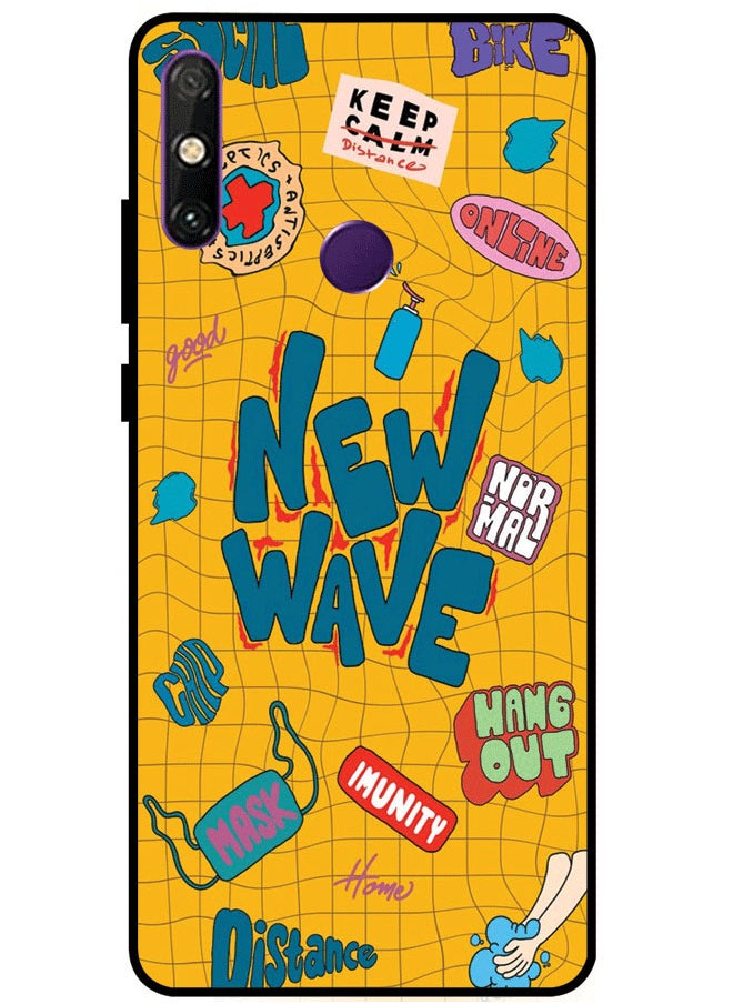 EYE CATCH Protective Case Cover For Huawei Enjoy 20E New Wave Multicolor  - Image 1