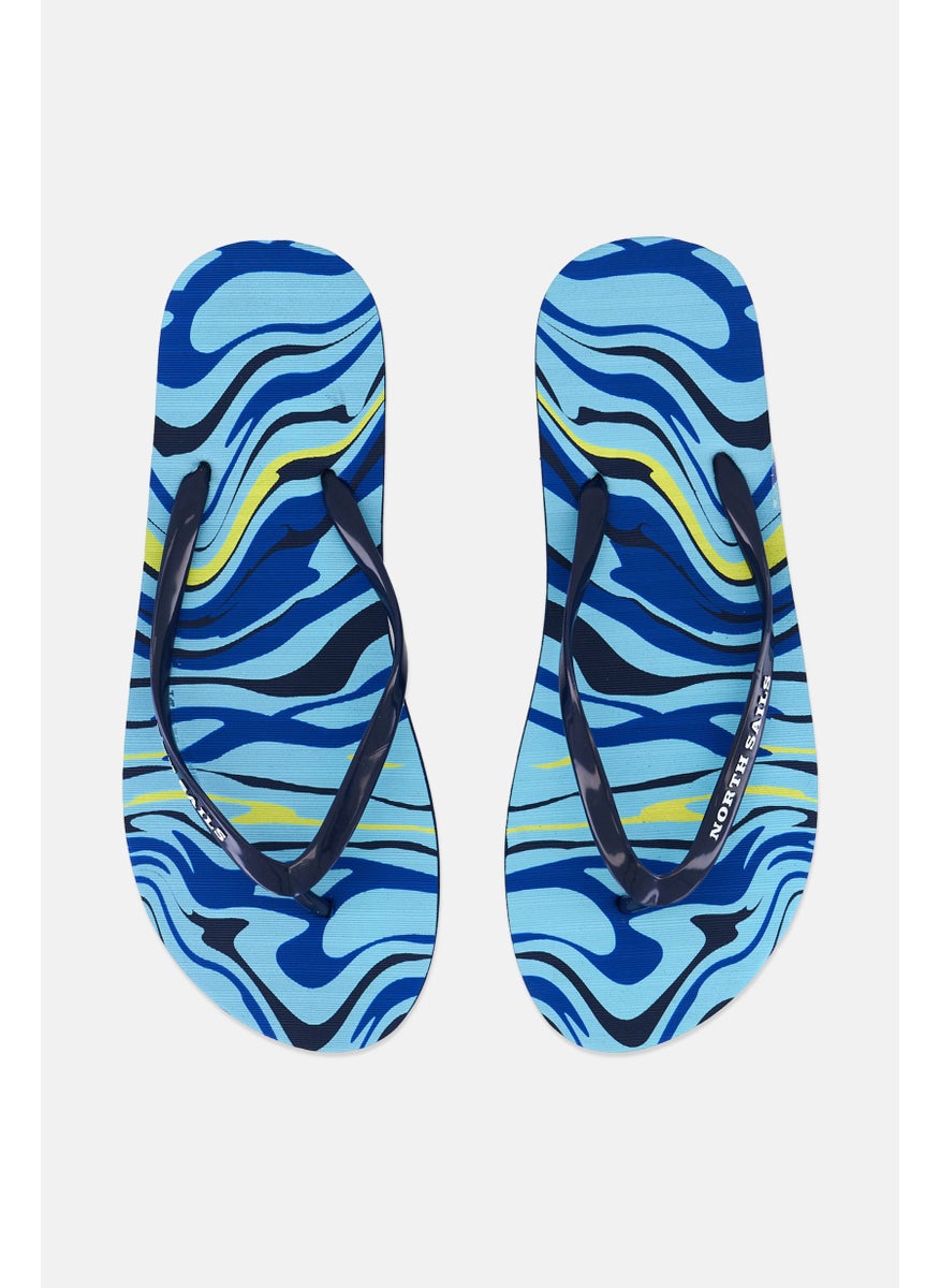 North Sails - Women Slip On Slipper, Light Blue Combo - Image 1