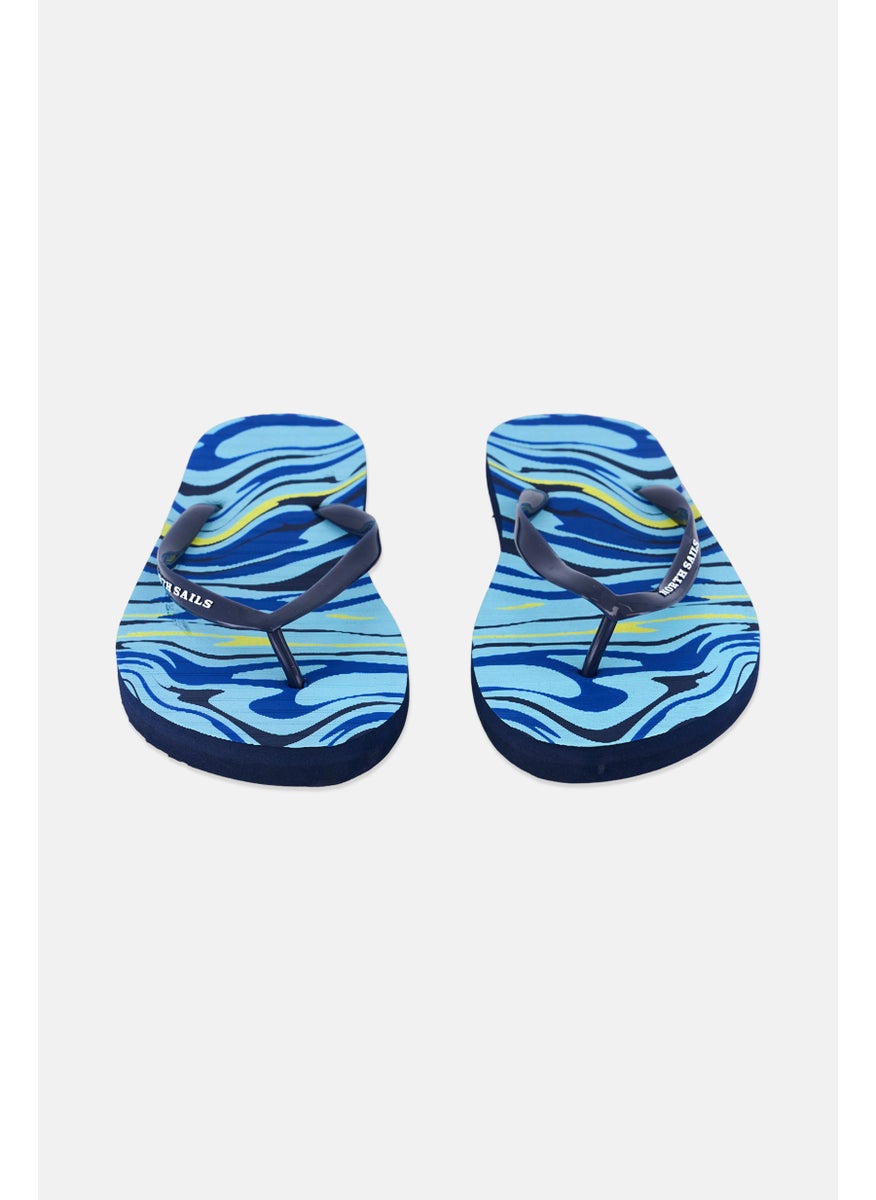 North Sails - Women Slip On Slipper, Light Blue Combo - Image 1