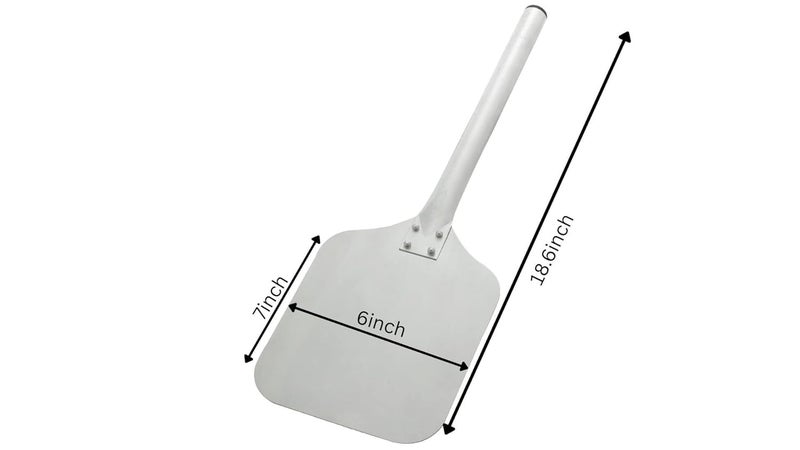 ZOOV Spatulas | Pizza Peel | Paddle Spatula Turner | Pizza Lifter (Aluminium | 18.6IN X6 in) - Image 2