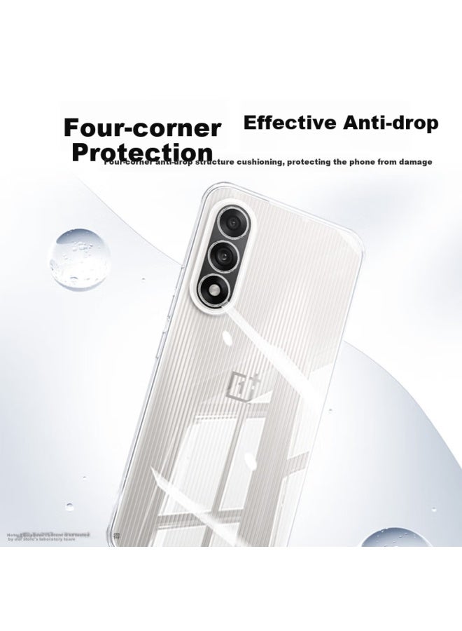Koolife Transparent Soft Case Cover For Oneplus Ace5 Supreme Edition, Slim Fit Skin-Friendly Back Cover With Full Lens Protection, Anti-Fingerprint Back Shell - Image 2
