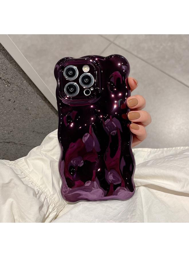 S-TOP Case For iPhone 16 Plus Wave Bubbles TPU Phone Case - Image 3