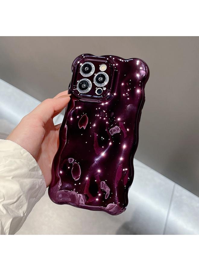 S-TOP Case For iPhone 16 Plus Wave Bubbles TPU Phone Case - Image 4