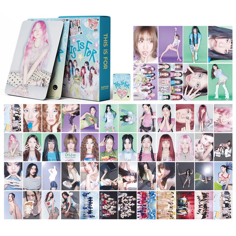 Integration Link 54/55 Lomo Card Powder Ink Ateez Album Sk Peripheral En Card Twice Should Aid - Image 5