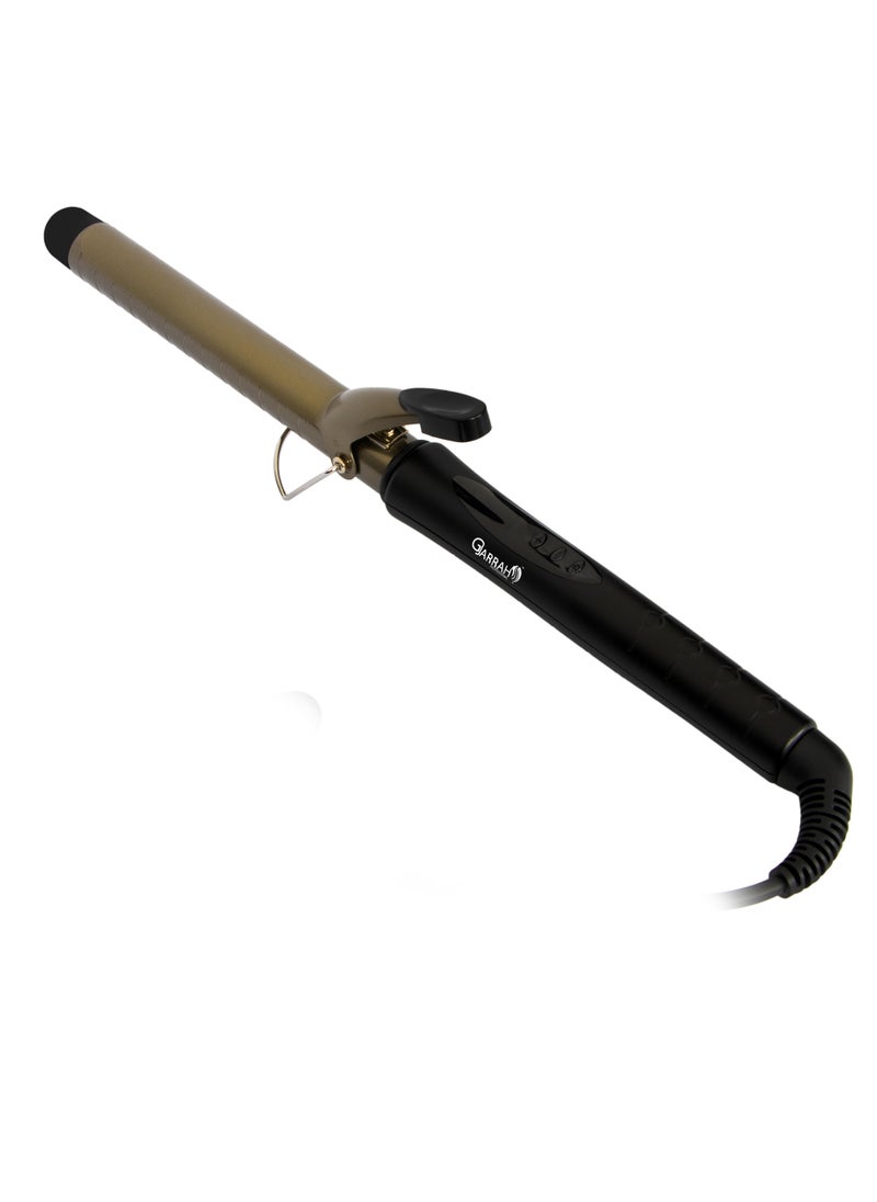 Gjarrah - Gjarrah Professional Hair Curler 19mm - Gold/Black with LCD Display - Image 1