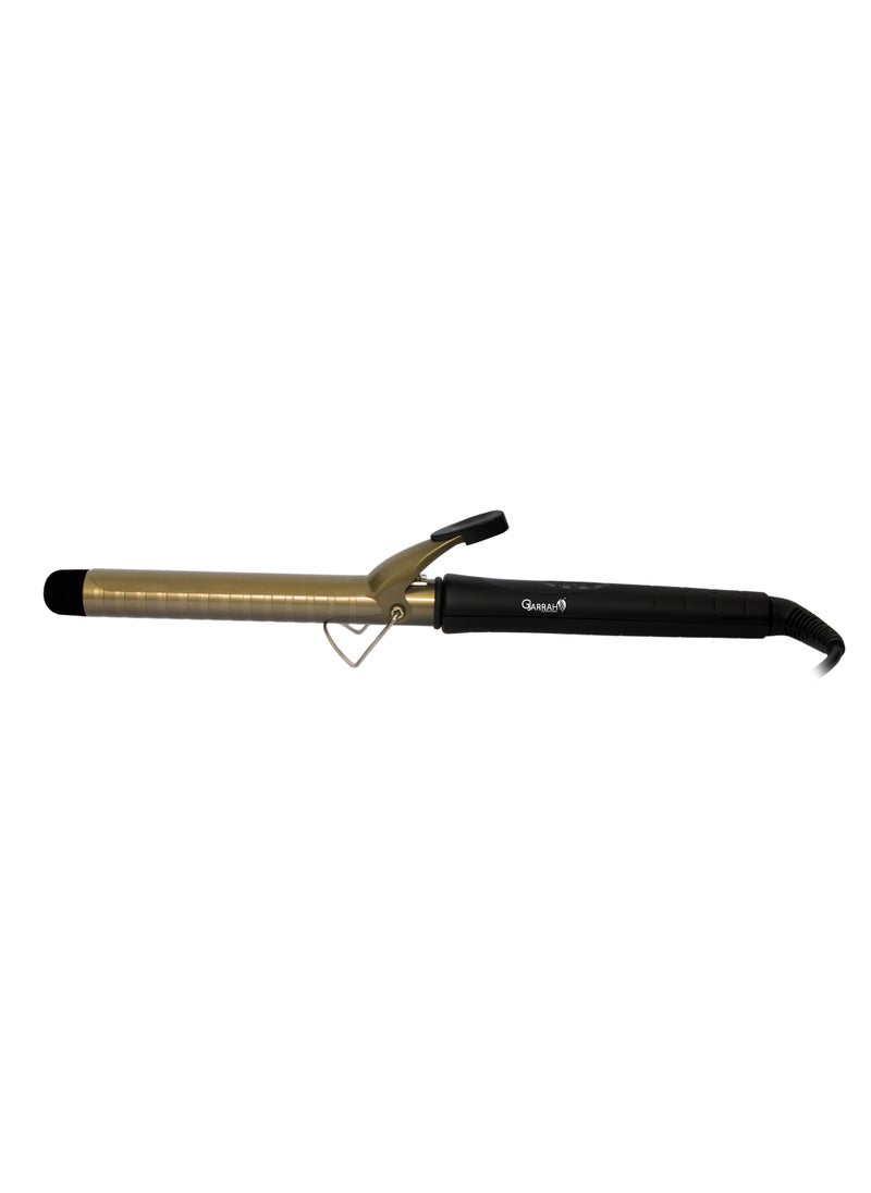 Gjarrah - Gjarrah Professional Hair Curler 19mm - Gold/Black with LCD Display - Image 1