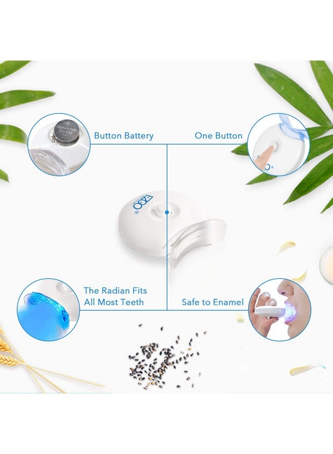 EZGO Teeth Whitening LED Accelerator Lights, 5 X LED Light Whiten Teeth Faster, Works with Tooth Whitening Gel, Whitening Trays or White Strips - Image 3