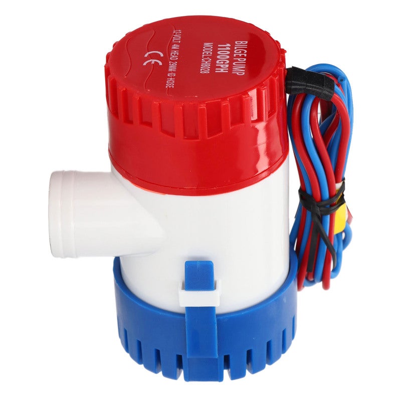 12V Bilge Pump: Fully Submersible High Capacity Electric Pump - Spark Resistant Durable ABS Stainless Steel Unit for Marine Boat Bilge Water Removal - Image 5