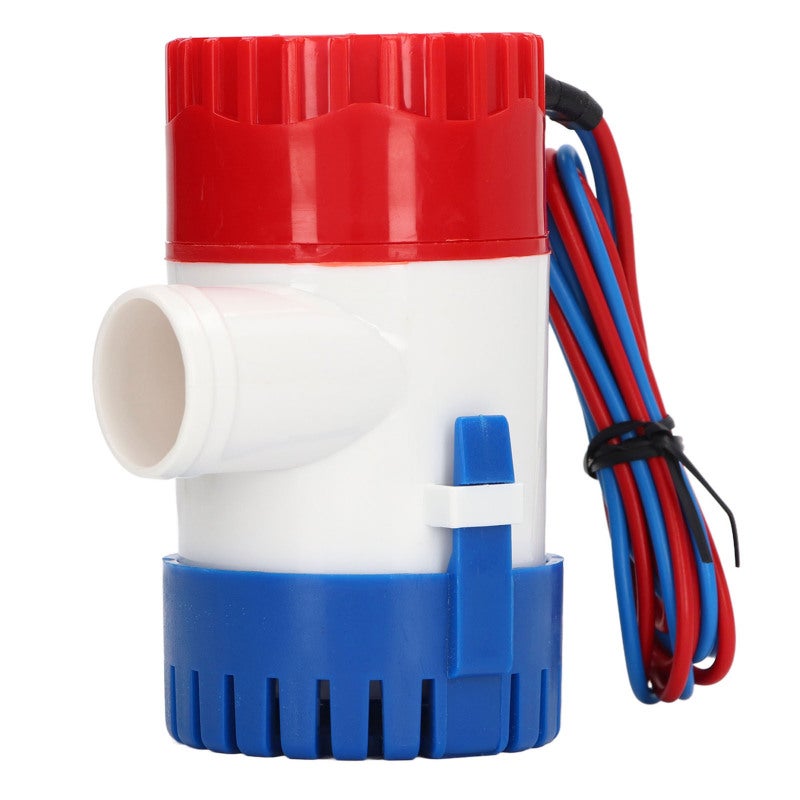 12V Bilge Pump: Fully Submersible High Capacity Electric Pump - Spark Resistant Durable ABS Stainless Steel Unit for Marine Boat Bilge Water Removal - Image 3