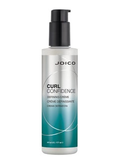 Joico Curl Confidence Defining Crème | For Curly Hair | Reduce Frizz | Define Textures | Boost Shine & Brilliance | Gluten & Paraben Free | 6 Fl Oz