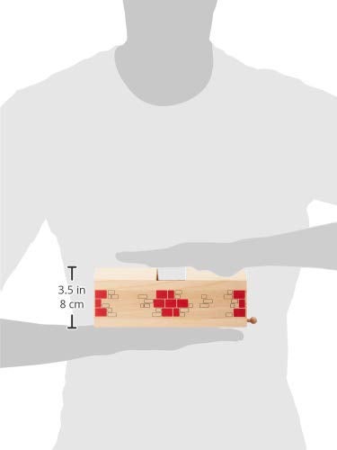 maxim enterprise, inc. Wooden Train Track Over & Under Tunnel Bridge & Easy-Connect Railway, Hardwood Train Set Compatible with Thomas and Friends, BRIO, Major Brand Wooden Train Sets and Accessories - Image 3