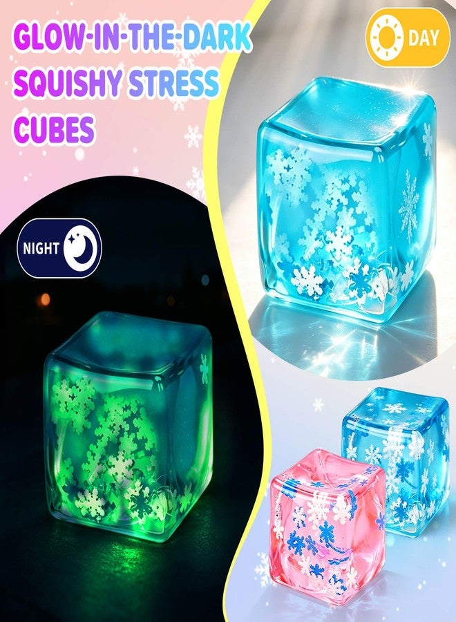 YOTOY Squishy Fidget Cubes, Sensory Stress Relief Toy for Kids Teens Adults - Image 2