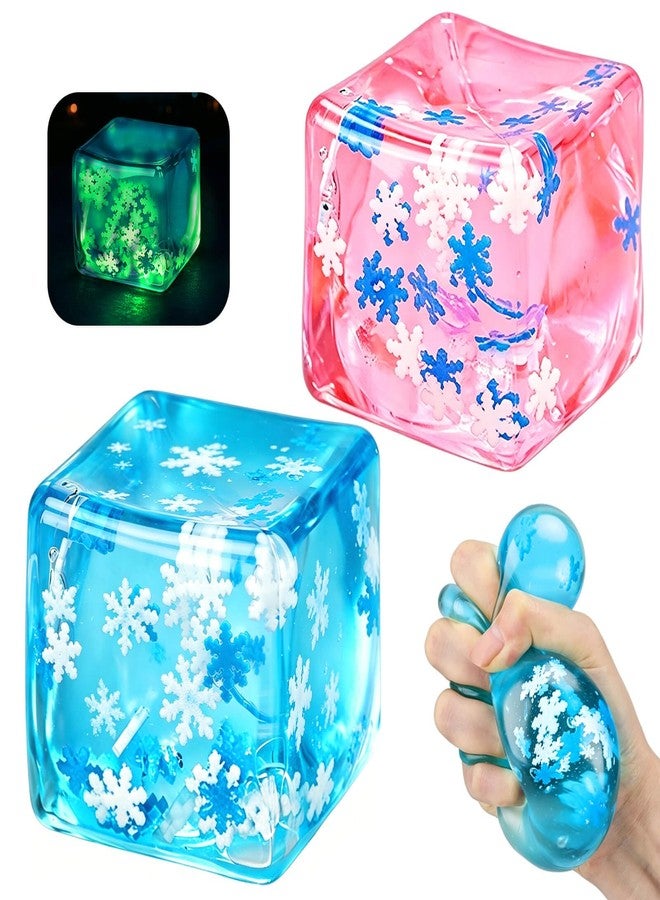 YOTOY Squishy Fidget Cubes, Sensory Stress Relief Toy for Kids Teens Adults - Image 1