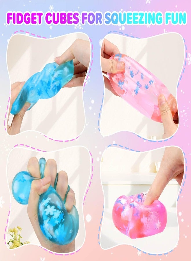 YOTOY Squishy Fidget Cubes, Sensory Stress Relief Toy for Kids Teens Adults - Image 3
