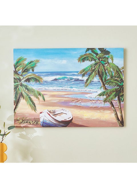 Zest Beach Printed Canvas 70 x 2 x 50 cm