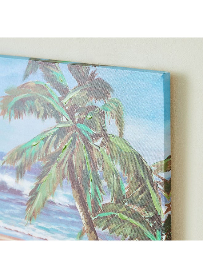 Home Box - Zest Beach Printed Canvas 70 x 2 x 50 cm - Image 1