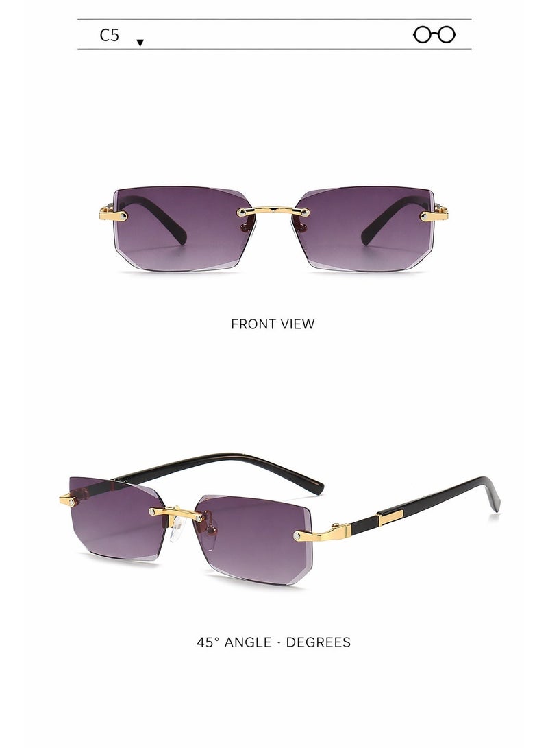 ريتي نظارة شمسية رجالي ونسائي بتصميم عصري وعدسات مستقطبة مع حماية من الأشعة فوق البنفسجية | نظارات موضة أنيقة للقيادة والسفر والرحلات والشاطئ والأنشطة الخارجية | خفيفة الوزن ومريحة - Image 3