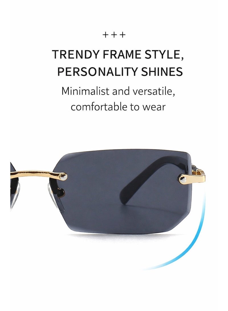 ريتي نظارة شمسية رجالي ونسائي بتصميم عصري وعدسات مستقطبة مع حماية من الأشعة فوق البنفسجية | نظارات موضة أنيقة للقيادة والسفر والرحلات والشاطئ والأنشطة الخارجية | خفيفة الوزن ومريحة - Image 5