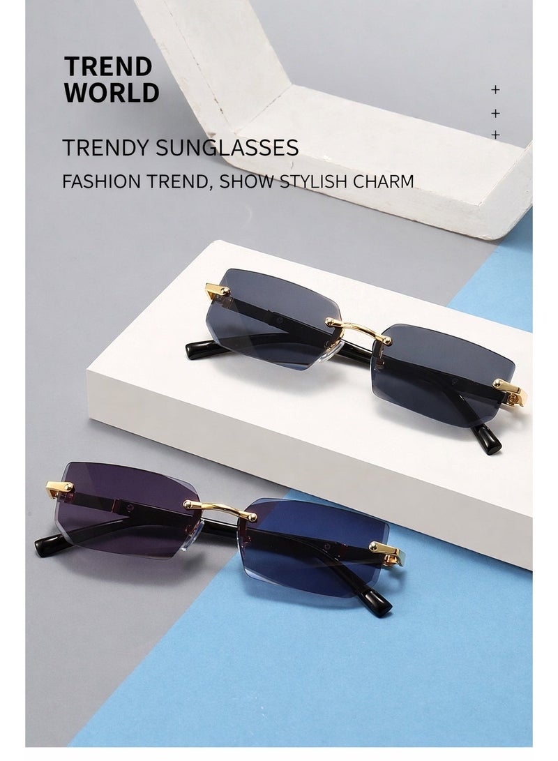 ريتي نظارة شمسية رجالي ونسائي بتصميم عصري وعدسات مستقطبة مع حماية من الأشعة فوق البنفسجية | نظارات موضة أنيقة للقيادة والسفر والرحلات والشاطئ والأنشطة الخارجية | خفيفة الوزن ومريحة - Image 4