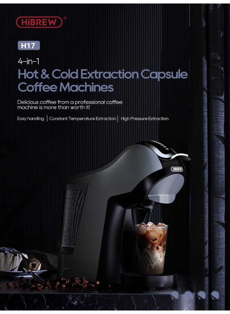HiBREW ماكينة قهوة كبسولات HiBREW 4 في 1 H17 - Image 2