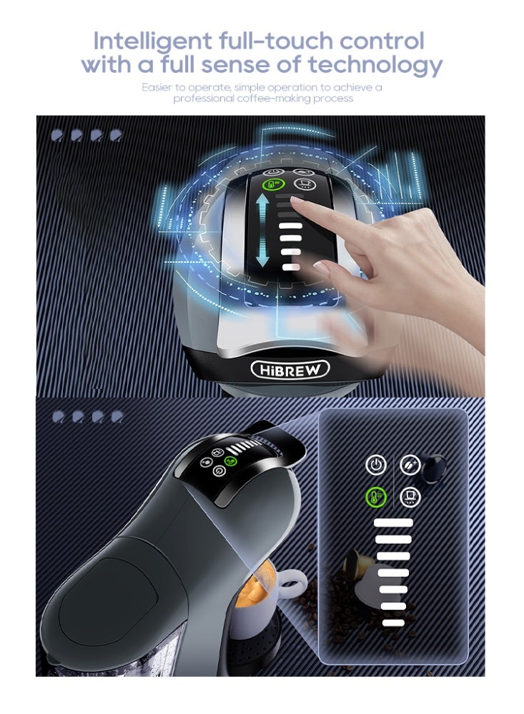 HiBREW ماكينة قهوة كبسولات HiBREW 4 في 1 H17 - Image 3