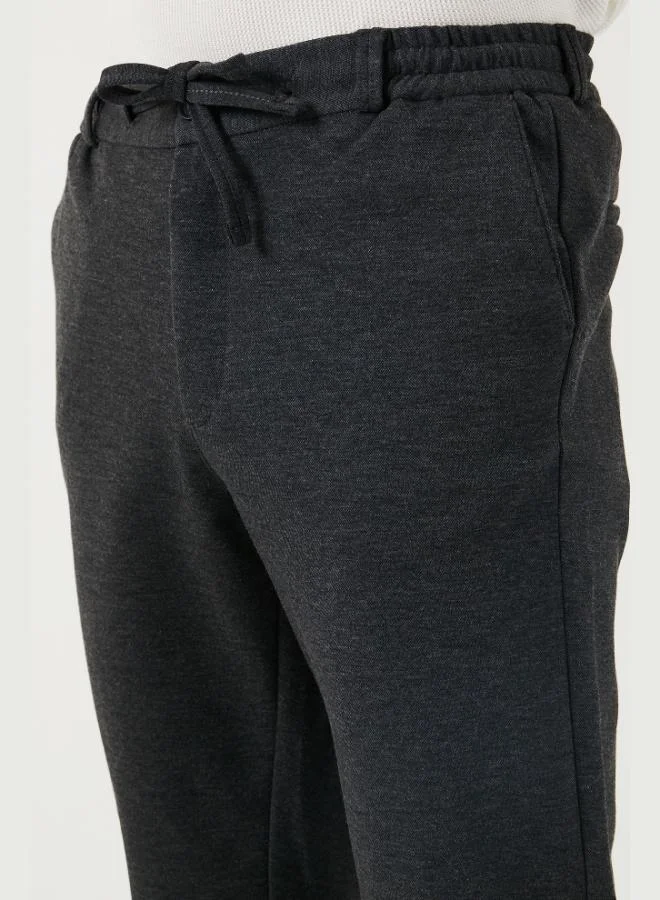 Buratti  Buratti Slim Fit Normal Waist Straight Leg Trousers Men's TROUSERS 6135549 for Men | Best Price UAE