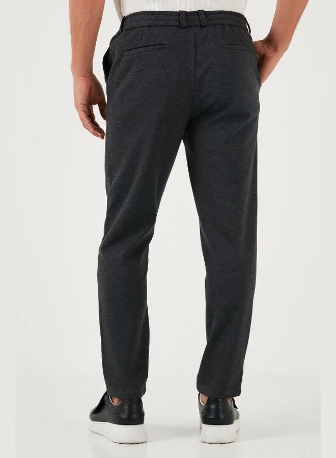 Buratti  Buratti Slim Fit Normal Waist Straight Leg Trousers Men's TROUSERS 6135549 for Men | Best Price UAE