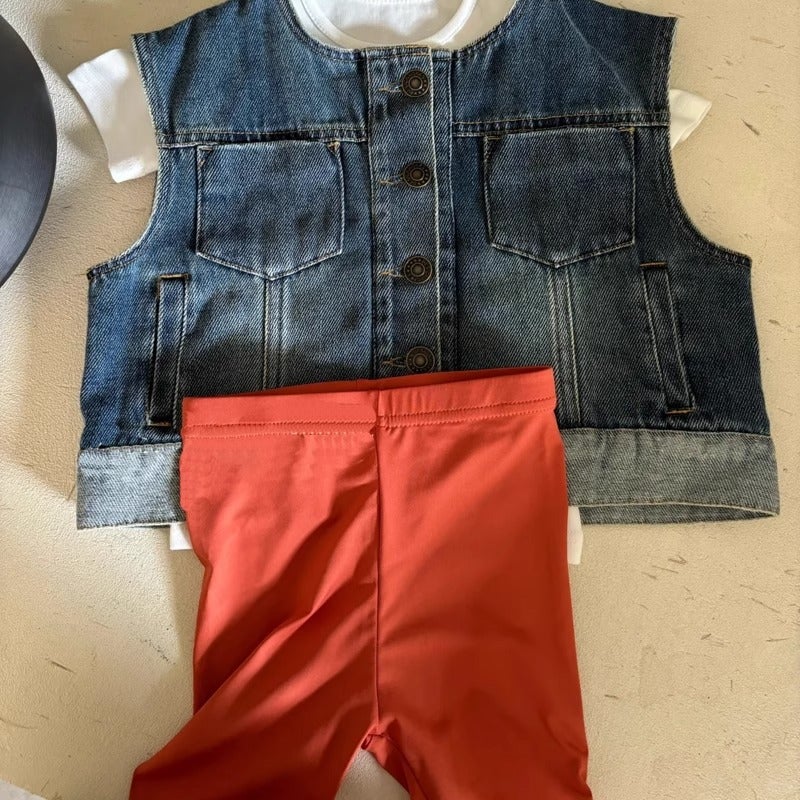 Korean Style Children'S Leggings 2025 Summer Boys And Girls Casual All-Match Yoga Pants High Elastic Casual Children'S Riding Pants - Image 5