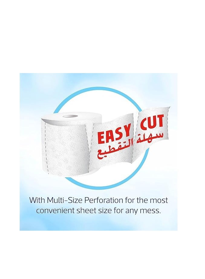 Midwest لفافة ماكسي مميزة 800 جرام (6 قطع × 2 طبقة) - ميغا (800 جرام لكل لفافة) - جودة مطبخ - Image 3