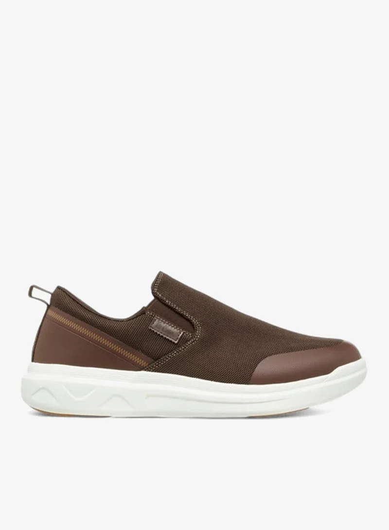 Lee Cooper BROWN Men's Textured Slip-On Loafers for Men | Best Price UAE