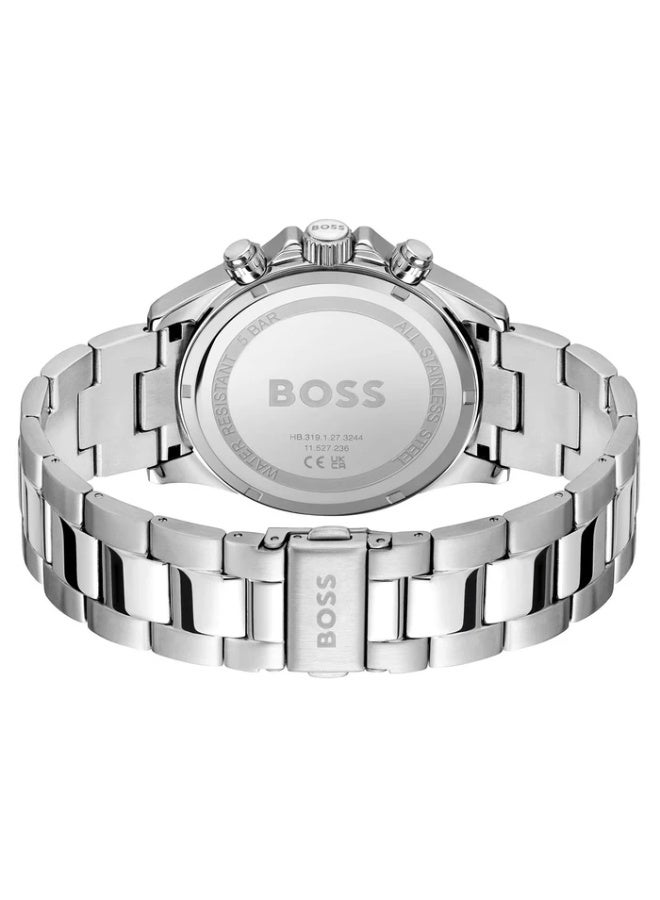 Hugo Boss Men’s Chronograph Watch – Green Dial, Stainless Steel Band, Quartz Movement (Model 1514217) - Image 3