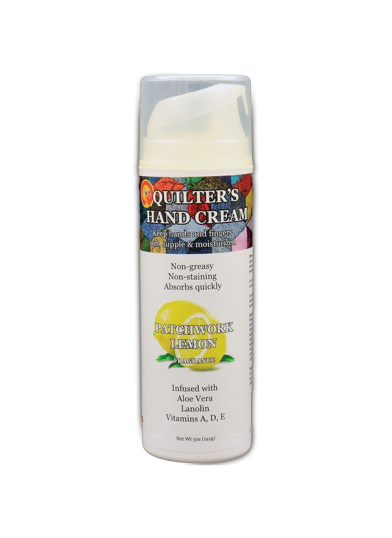 Original Udder Balm Quilters Hand Cream Patchwork Lemon 5 Oz for Quilters by the makers of Original Udder Balm 