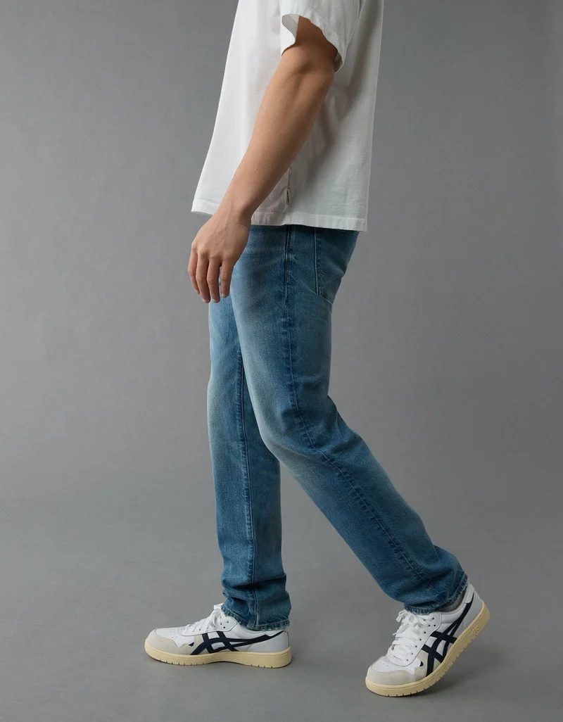 American Eagle  AE EasyFlex +TENCEL™ Fibers Slim Straight Jean for Men | Best Price UAE