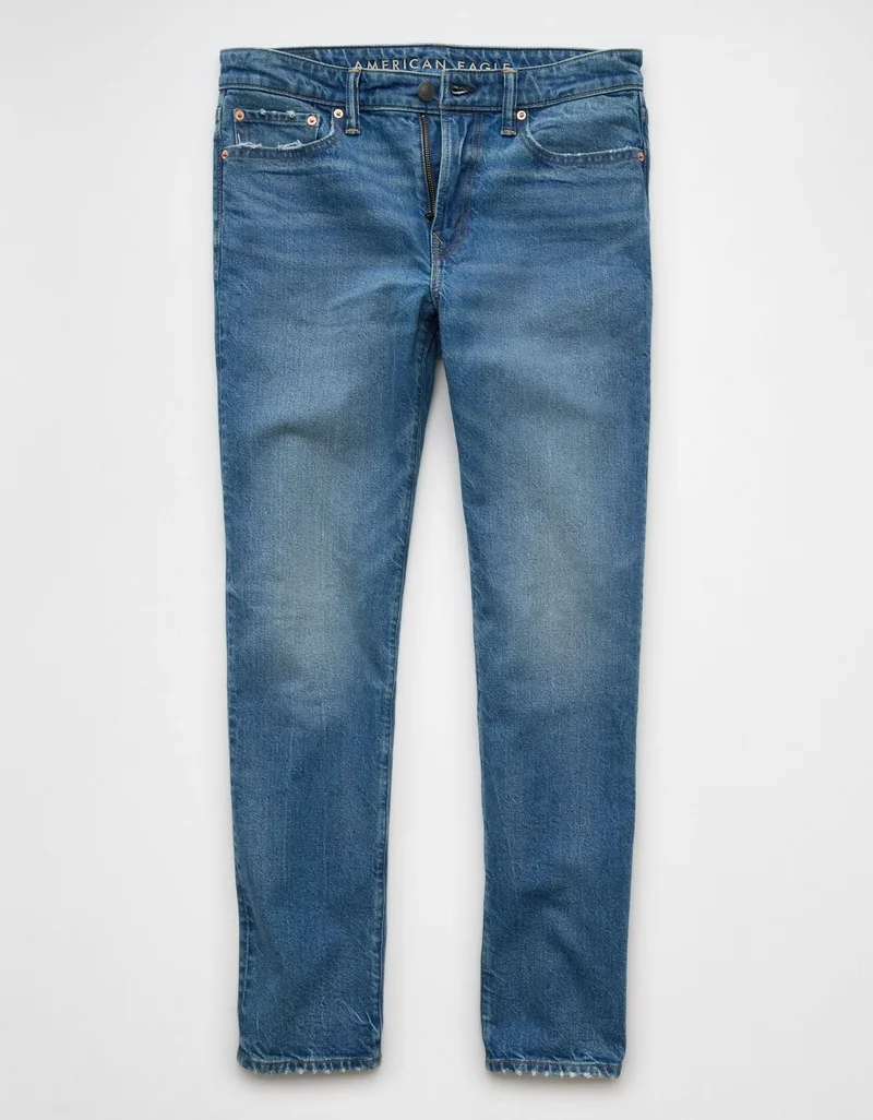 American Eagle  AE EasyFlex +TENCEL™ Fibers Slim Straight Jean for Men | Best Price UAE