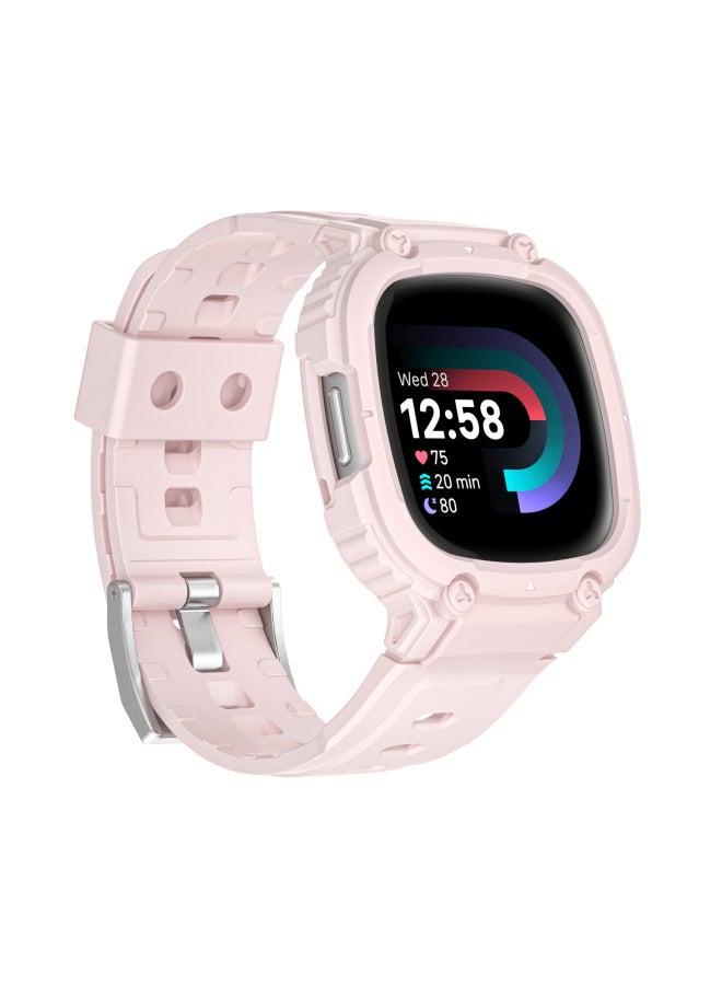 Applicable Fitbit Versa34 Generation/sense12 Generation Armored Integrated Strap TPU Fitbit Strap 