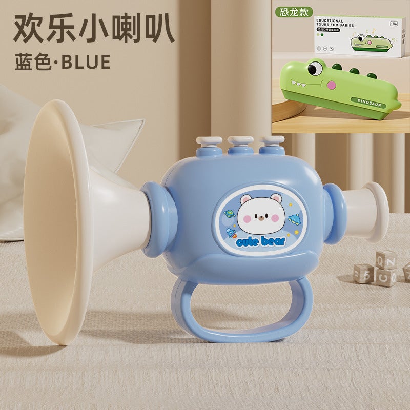 Baby Toy Musical Instrument - Blowable Whistle, Harmonica & More for Ages 0-3