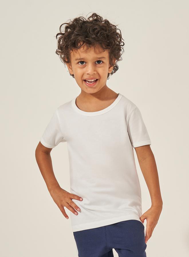 Styli Pack of 2 - Solid Short Sleeve Vest  - Image 2