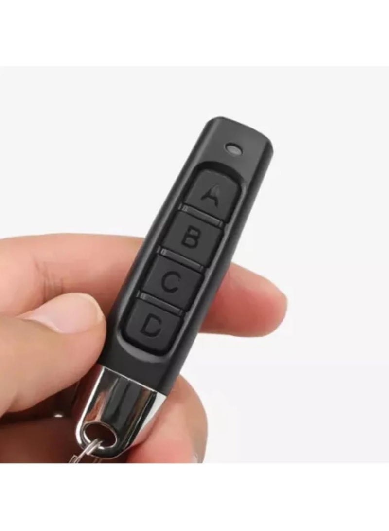 SOLDOUT 433 MHz Auto Copy Remote Control Electric Garage Door Opener Controller Duplicator Clone Cloning Code 4 Keys Transmitter (Black) - Image 2