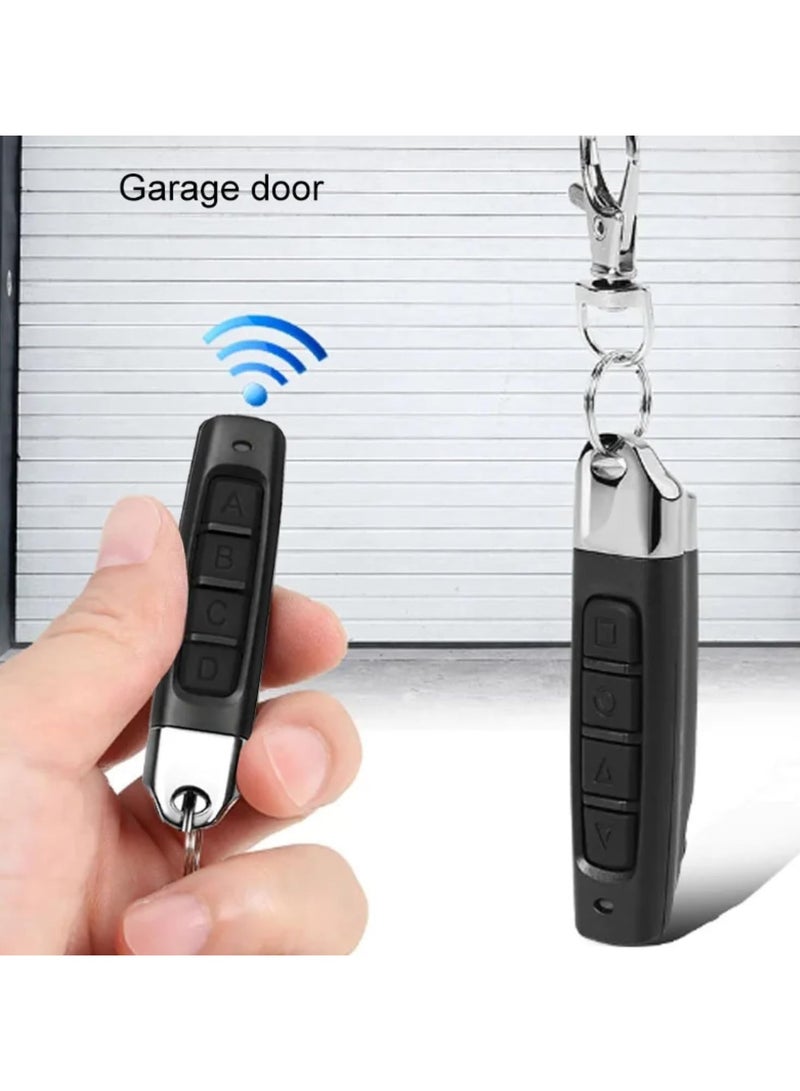 SOLDOUT 433 MHz Auto Copy Remote Control Electric Garage Door Opener Controller Duplicator Clone Cloning Code 4 Keys Transmitter (Black) - Image 3