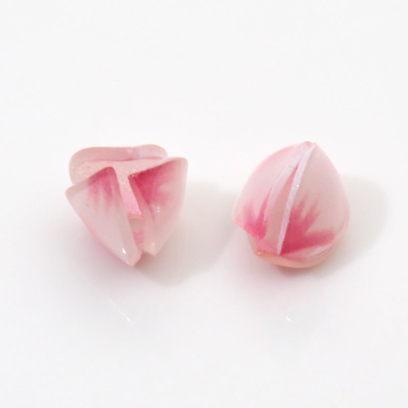 Summer Lotus DIY Earring Charms One single-layer lotus bud