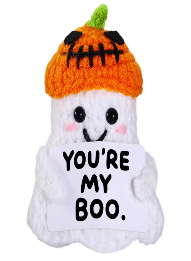 VANLOVEMAC You are My Boo Fathers Day Crochet Gifts for Men Dad Him Positive Handmade Goth Crochet Gifts for Boyfriend Girlfriend Anniversary Wedding Gifts for Wife Husband Summerween Decoration - Image 1